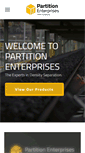 Mobile Screenshot of partitionenterprises.com.au